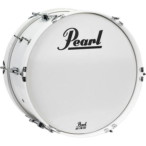 Pearl Junior Marching Bass Drum and Carrier 18 x 8 in.
