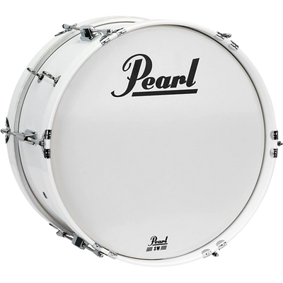 Pearl Junior Marching Bass Drum and Carrier 18 x 8 in.