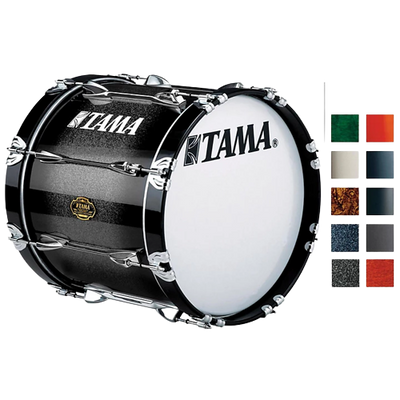 Tama Marching Maple Bass Drum Copper Mist Fade 14x14